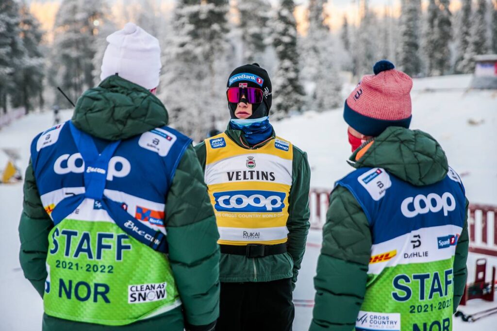 Klaebo Norveç Kayaklı Koşu sporcusu